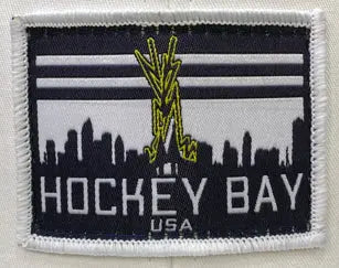 Hockey Bay  Snapback Trucker Hat 1771 Design