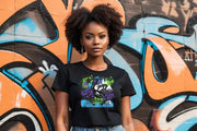 Petey Graffiti Crop Top 1771 Design