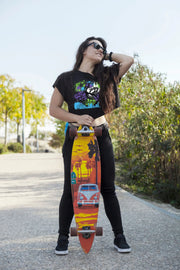 Petey Graffiti Crop Top 1771 Design