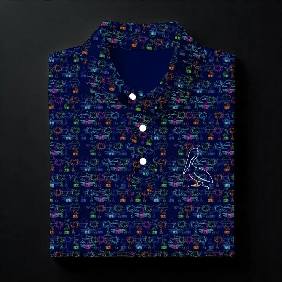 Neon Coastal Polo (Arriving 3/15) 1771 Design