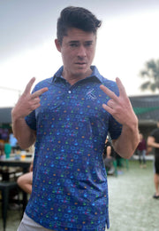 Neon Coastal Polo 1771 Design