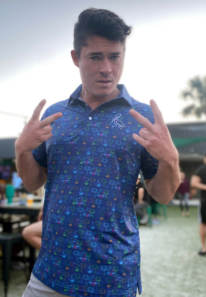 Neon Coastal Polo 1771 Design