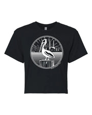 Petey in the Bay Women's Crop Top 1771 Design