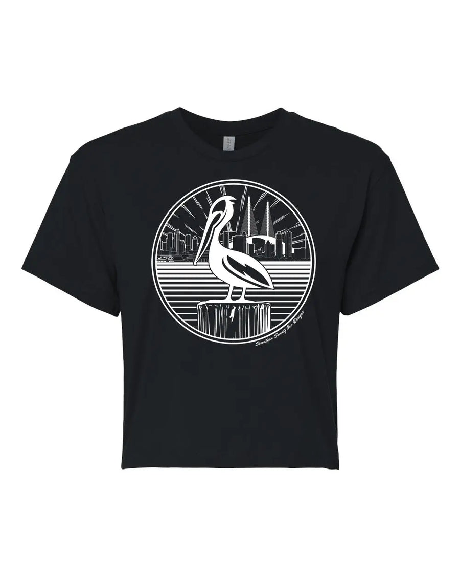 Petey in the Bay Women's Crop Top 1771 Design