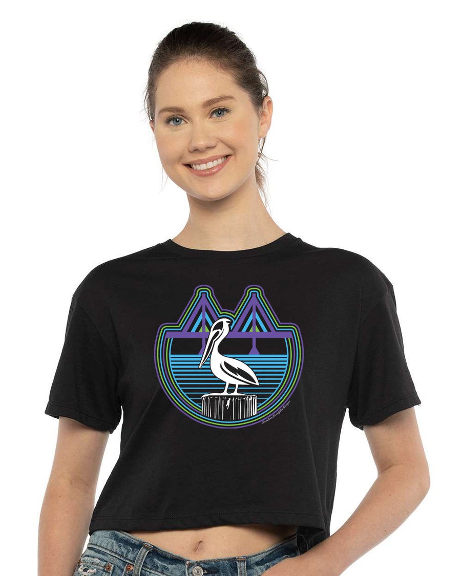 Skyway Reflection Crop Top 1771 Design