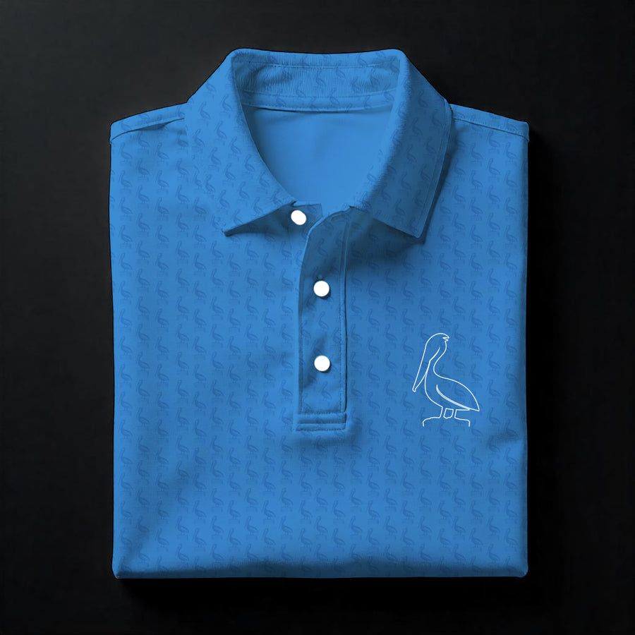 Petey on Blue Polo 1771 Design