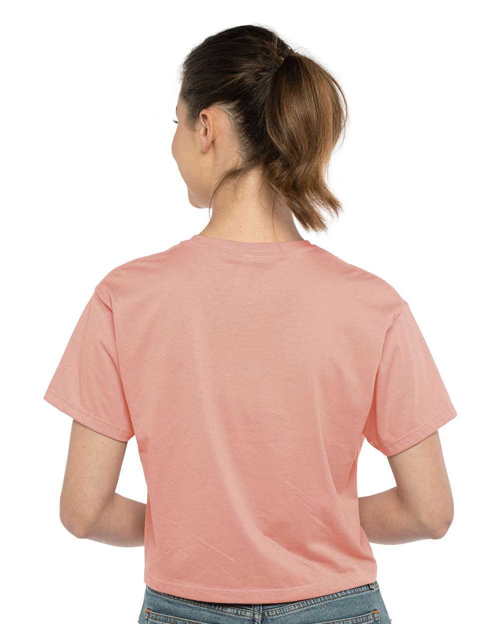 Petey in the Bay Women's Crop (Pink)