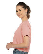 Petey in the Bay Women's Crop (Pink)