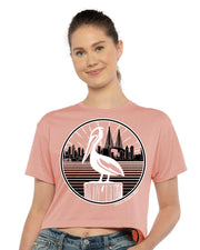 Petey in the Bay Women's Crop Top 1771 Design