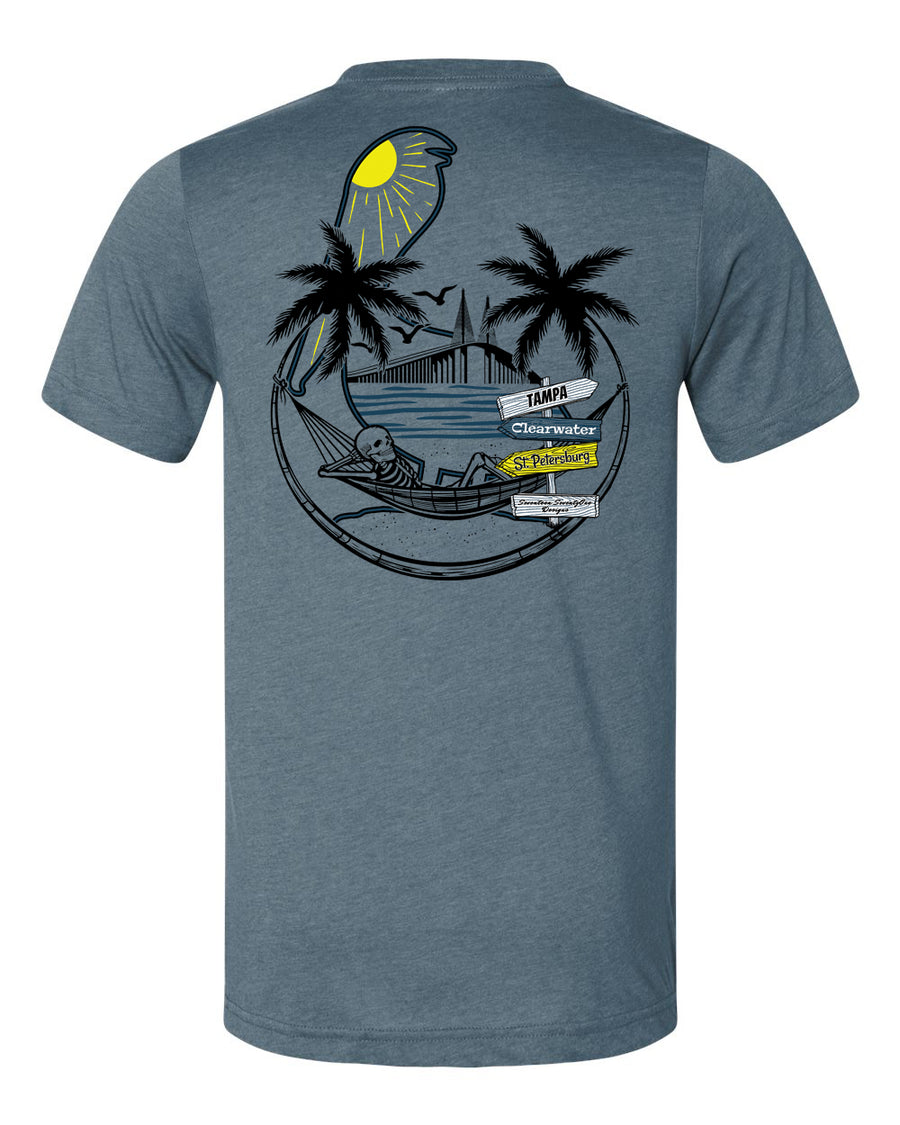 Tampa Bay Wayfinding Tee (Short & Long Sleeve Available) 1771 Design