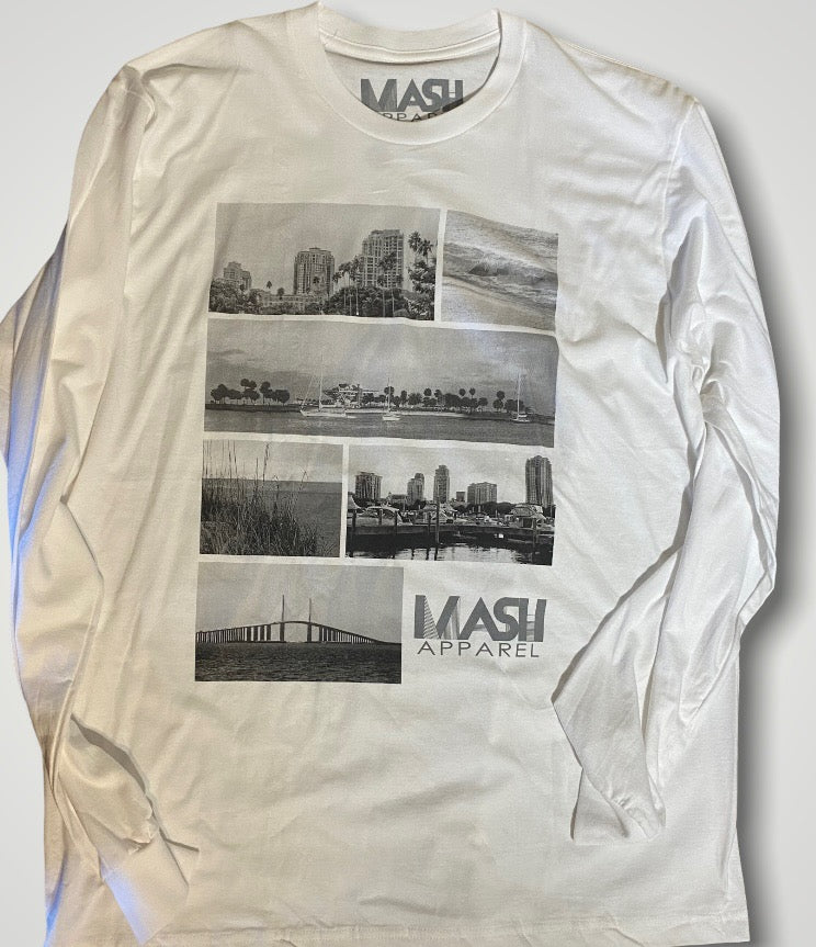 Throw Back St. Pete Long sleeve ( XL ONLY)